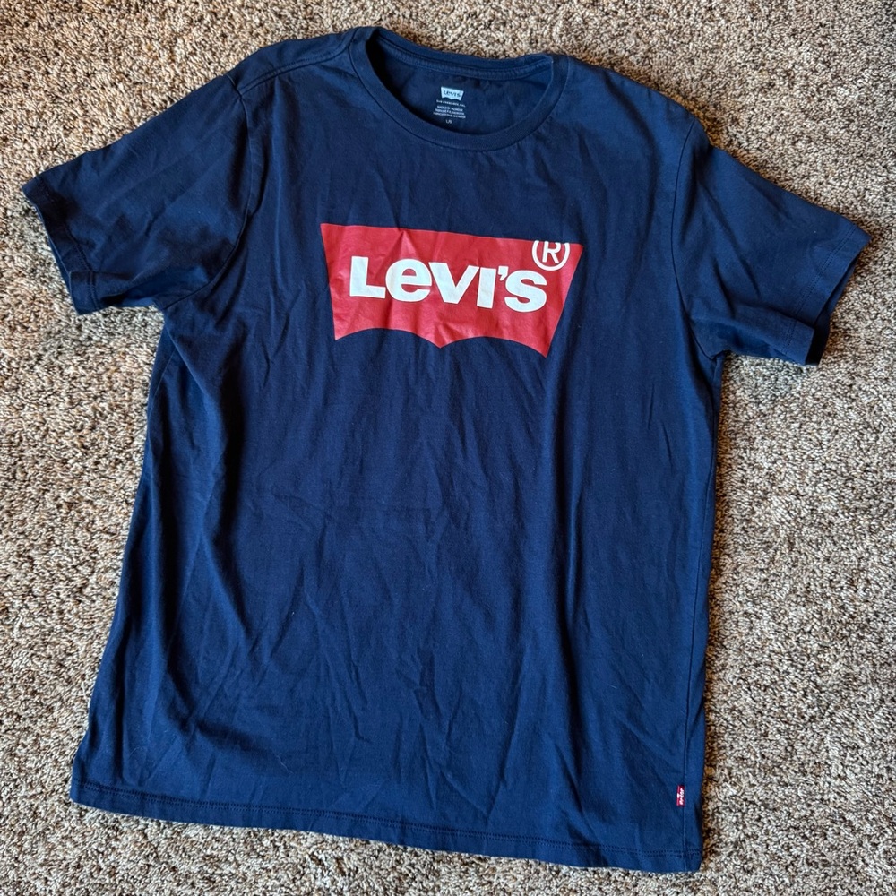 Men’s Navy Blue Levi Tee